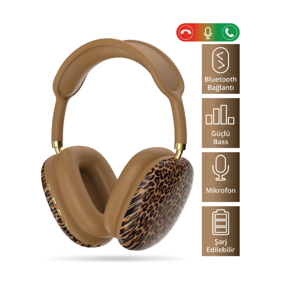 Piranha 2219 Bluetooth Kafa Üstü Kulaklık