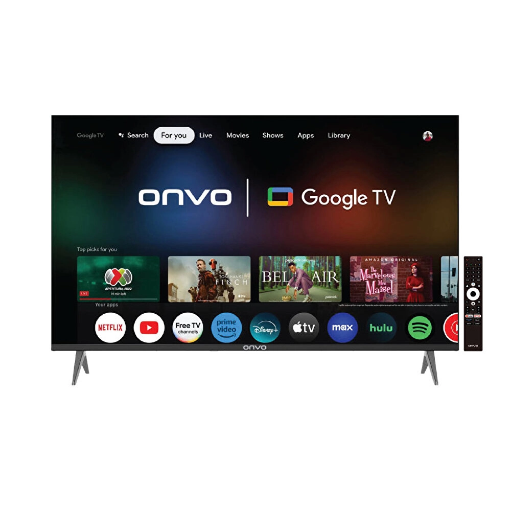 Onvo 50OVF9000UQ 50" Frameless Ultra HD Qled Google TV