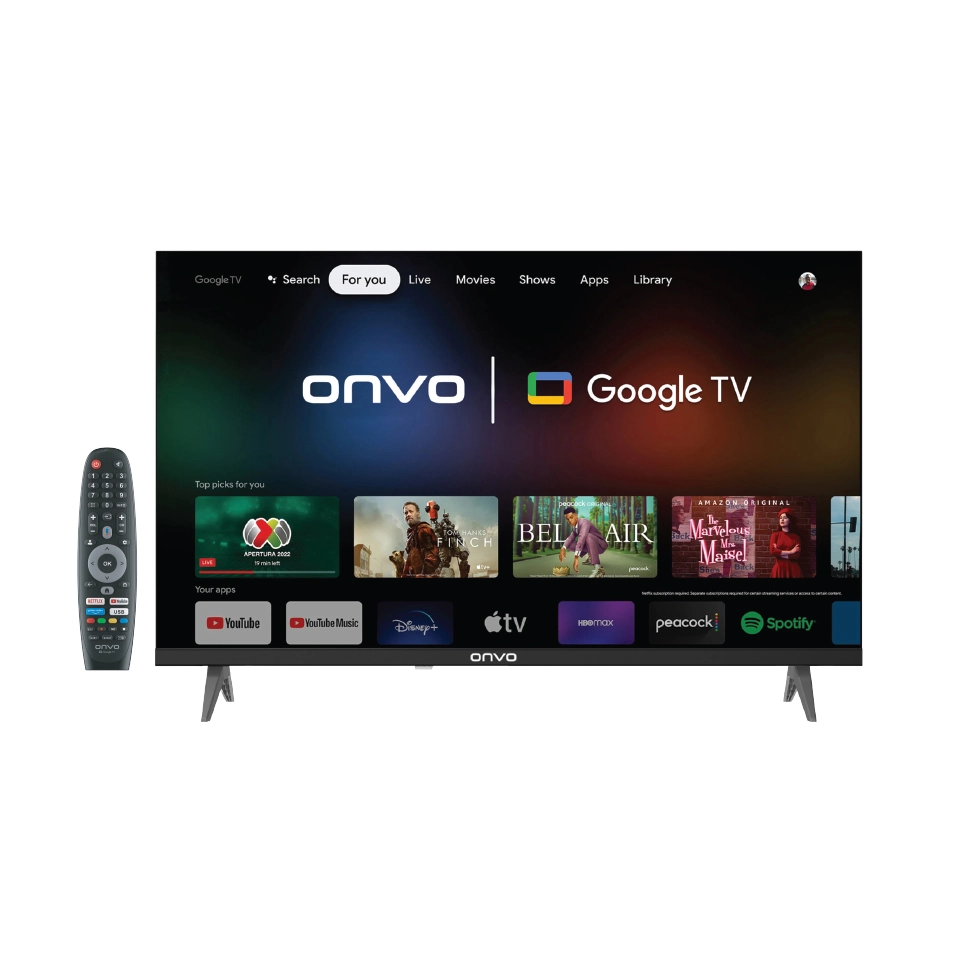 Onvo Google Frameless HD Tv 32"