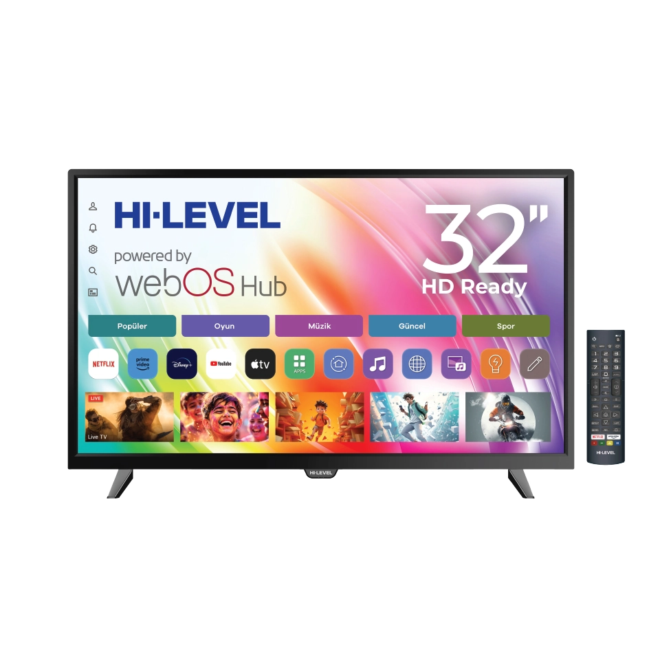 Hi Level HL32DAL540 32" HDR Webos TV