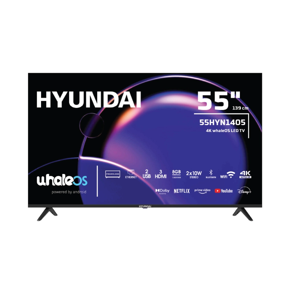 Hyundai 55HYN1405 55" 4K whaleOS LED TV