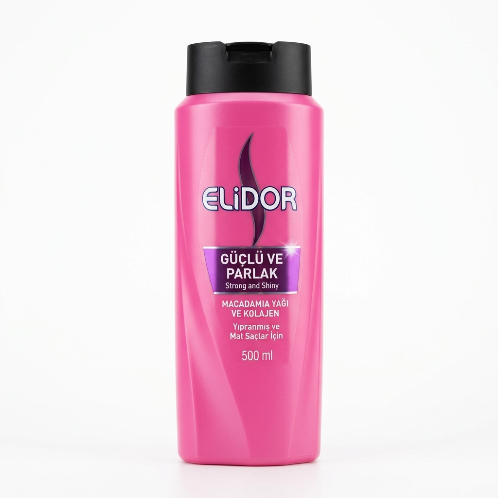 Elidor Şampuan Güçlü ve Parlak 500 ml