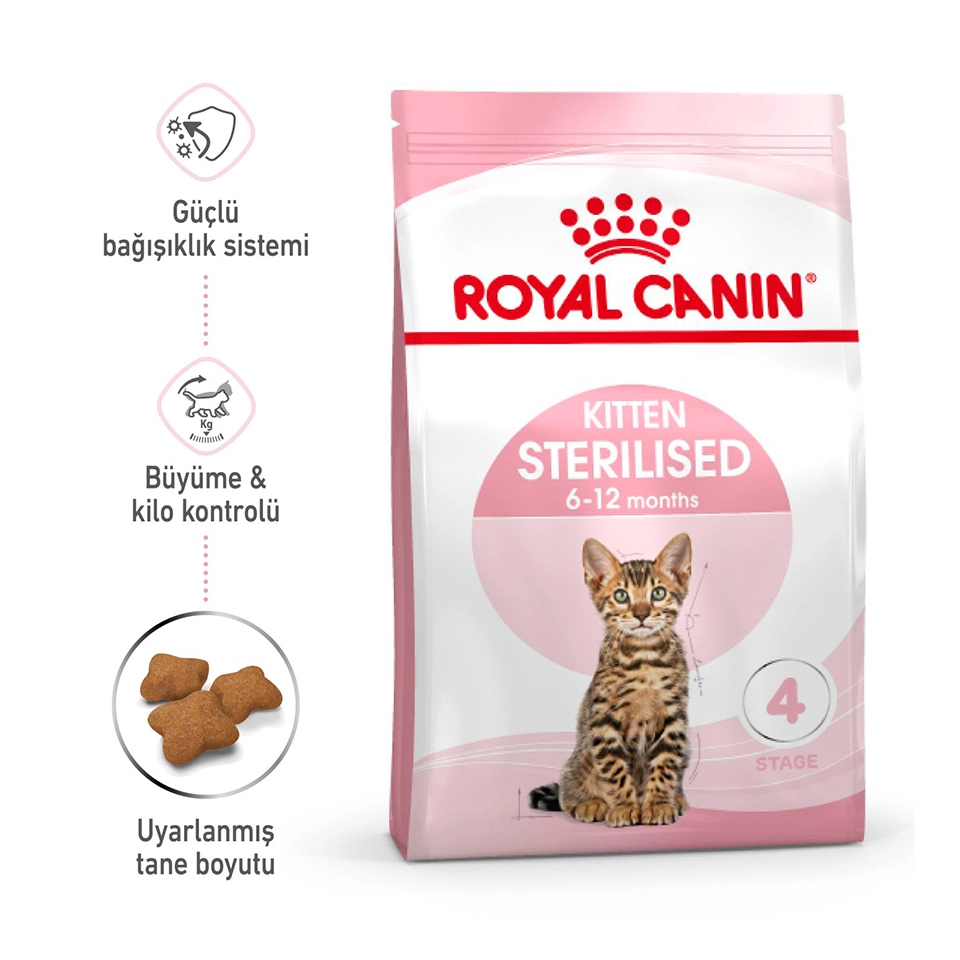 Royal Canin Kısırlaştırılmış Yavru Kedi Maması 2 Kg
