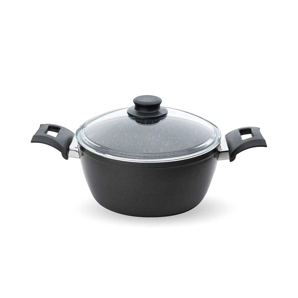 Cem Granit Derin Tencere 3 Mm 24 Cm